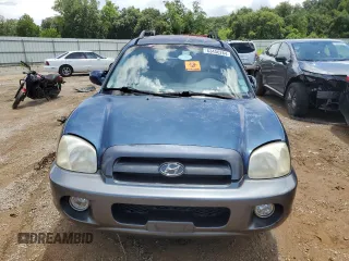 2006 Hyundai Santa Fe GLS with VIN KM8SC13D86U091830, listed as a Copart auction lot 63456264 with 85,672 mi miles and Salvage Title. Bid and sale history available at carsss.com. Image 5.
