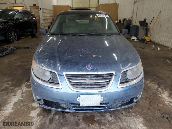 2008 Saab 9-5 with VIN YS3ED49GX83516077, listed as a Copart auction lot 85770424 with 138,623 mi miles and Salvage Title. Bid and sale history available at carsss.com. Image 5.