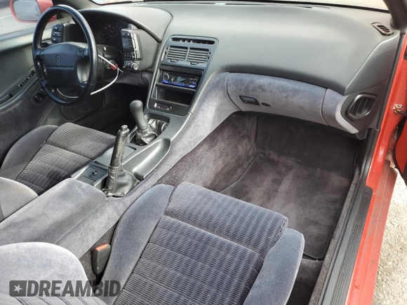 1993 Nissan 300ZX z VIN JN1RZ24H9PX536183, wystawiony jako Copart lot #57183945 z przebiegiem 80 239 mil mil oraz Czysty tytuł • Clean title. Historia ofert i sprzedaży dostępna na DreamBid. Obrazek 8.
