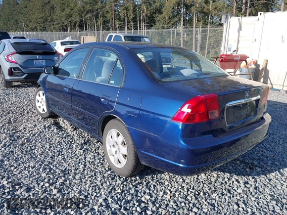 2002 Honda Civic EX with VIN 2HGES26712H500975, listed as a IAAI auction lot 42082728 with 172,407 mi miles and . Bid and sale history available at DreamBid. Image 3.