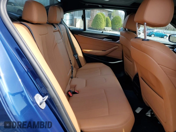 2022 BMW 5 Series 540i xDrive with VIN WBA73BJ07NCH66751, listed as a Copart auction lot 53653415 with 60,059 mi miles and Salvage title. Bid and sale history available at DreamBid. Image 10.