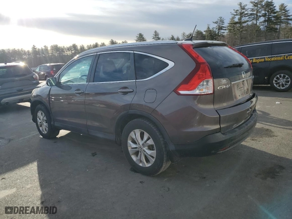 2014 Honda CR-V EX-L with VIN 2HKRM4H75EH691346, listed as a Copart auction lot 48973515 with 199,517 mi miles and Salvage Title. Bid and sale history available at carsss.com. Image 2.