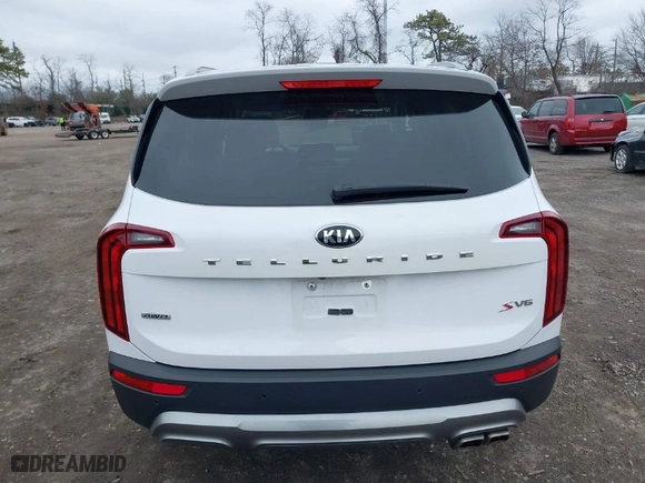 2021 Kia Telluride S with VIN 5XYP6DHC9MG167072, listed as a IAAI auction lot 41703428 with 47,725 mi miles. Bid and sale history available at carsss.com. Image 16.