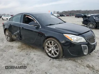 2016 Buick Regal GS with VIN 2G4GU5GX0G9134327, listed as a Copart auction lot 48791635 with 118,505 mi miles and Salvage Title. Bid and sale history available at carsss.com. Image 4.