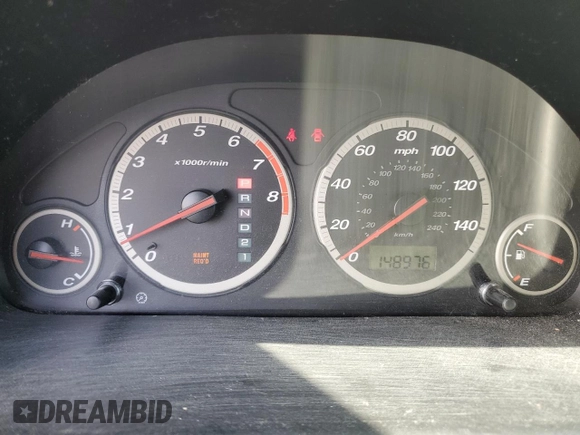 2005 Honda CR-V LX with VIN JHLRD68505C007344, listed as a Copart auction lot 54710305 with 148,976 mi miles and Salvage Title. Bid and sale history available at DreamBid. Image 9.