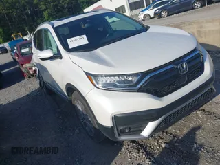 2020 Honda CR-V Touring with VIN 5J6RW2H95LL002859, listed as a IAAI auction lot 42501583 with 42,962 mi miles and . Bid and sale history available at DreamBid. Image 1.