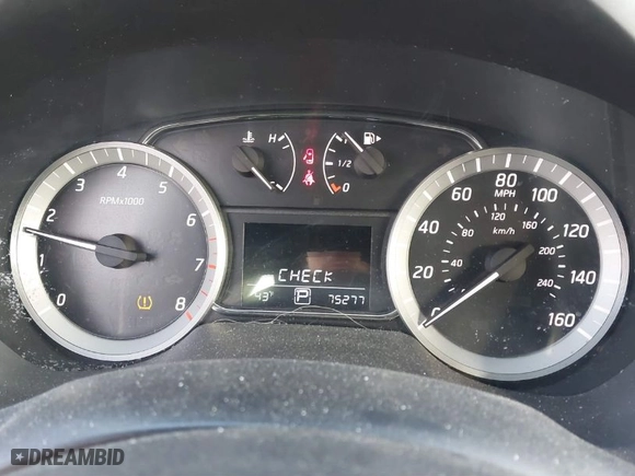 2013 Nissan Sentra SV with VIN 3N1AB7AP1DL694664, listed as a IAAI auction lot 41545916 with 75,277 mi miles. Bid and sale history available at carsss.com. Image 7.