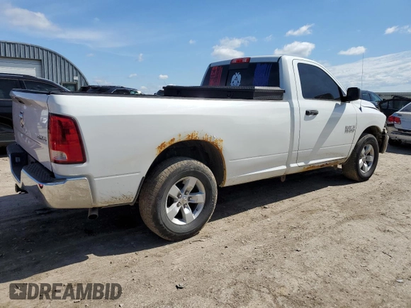 2013 Ram 1500 Tradesman with VIN 3C6JR7DG2DG596599, listed as a Copart auction lot 55009895 with 83,111 mi miles and Salvage title. Bid and sale history available at DreamBid. Image 3.