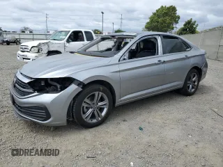 2022 Volkswagen Jetta SE with VIN 3VW7M7BU1NM012588, listed as a Copart auction lot 54313485 with Not provided miles and Salvage title. Bid and sale history available at DreamBid. Image 1.
