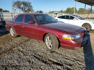 2004 Mercury Marauder with VIN 2MEHM79V64X651749, listed as a Copart auction lot 46850325 with 148,869 mi miles and Salvage Title. Bid and sale history available at carsss.com. Image 4.