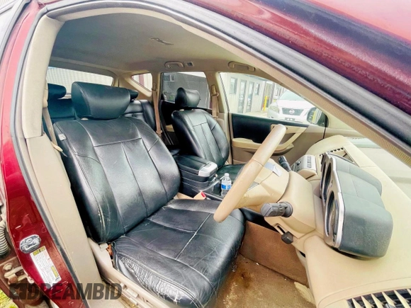 2007 Nissan Murano SL with VIN JN8AZ08T27W527641, listed as a Copart auction lot 56047425 with 121,670 mi miles and Salvage Title. Bid and sale history available at carsss.com. Image 5.