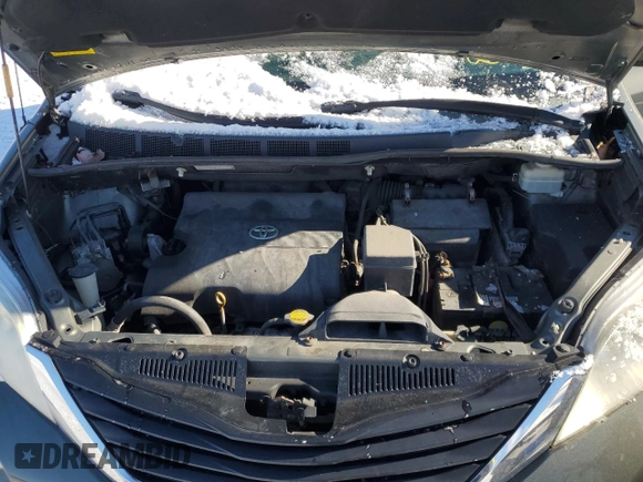 2012 Toyota Sienna LE AAS with VIN 5TDKK3DC2CS218077, listed as a Copart auction lot 88849855 with 208,853 mi miles and Clean Title. Bid and sale history available at carsss.com. Image 12.