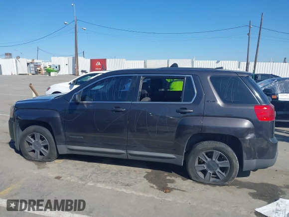 2013 GMC Terrain SLE with VIN 2GKALMEK9D6384214, listed as a IAAI auction lot 41825159 with 170,376 mi miles. Bid and sale history available at carsss.com. Image 14.