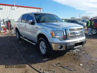 2012 Ford F-150 XL with VIN 1FTFW1ET6CFD06218, listed as a IAAI auction lot 41662472 with 121,267 mi miles. Bid and sale history available at carsss.com. Image 1.
