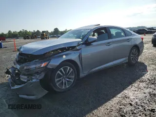 2021 Honda Accord EX-L with VIN 1HGCV3F58MA015687, listed as a Copart auction lot 57682975 with 48,049 mi miles and Salvage title. Bid and sale history available at DreamBid. Image 1.