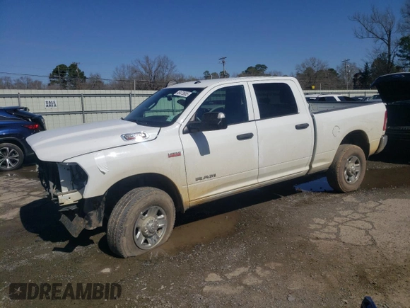 2022 Ram 2500 Tradesman with VIN 3C6UR5CJ2NG319208, listed as a Copart auction lot 46473685 with 69,377 mi miles and Salvage Title. Bid and sale history available at carsss.com. Image 1.