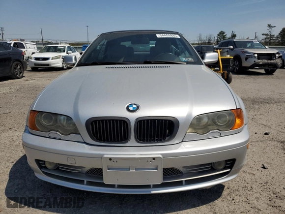 2003 BMW 3 Series 330Ci with VIN WBABS534X3JU97861, listed as a Copart auction lot 54409885 with 89,348 mi miles and Clean Title. Bid and sale history available at carsss.com. Image 5.