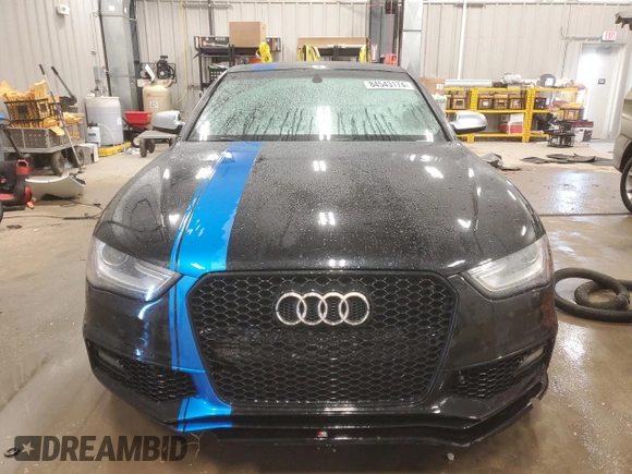 2015 Audi S4 Premium Plus with VIN WAUBGAFL0FA068231, listed as a Copart auction lot 84543174 with 101,430 mi miles and Clean Title. Bid and sale history available at carsss.com. Image 5.