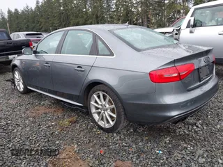 2015 Audi A4 Premium with VIN WAUAFAFLXFN009971, listed as a IAAI auction lot 42004348 with 109,362 mi miles. Bid and sale history available at carsss.com. Image 3.