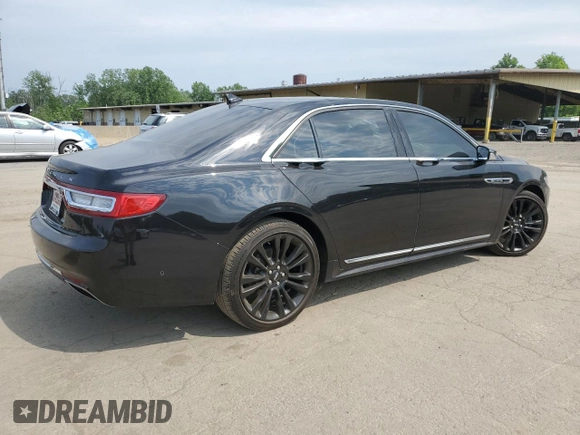 2020 Lincoln Continental Reserve z VIN 1LN6L9NC4L5605991, wystawiony jako Copart lot #60819325 z przebiegiem 46 238 mil mil oraz Szkoda całkowita • Salvage title. Historia ofert i sprzedaży dostępna na DreamBid. Obrazek 3.