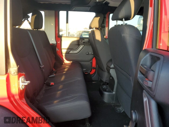 2018 Jeep Wrangler Unlimited Sport S with VIN 1C4BJWDG1JL816411, listed as a Copart auction lot 82702914 with 37,092 mi miles and Salvage Title. Bid and sale history available at DreamBid. Image 10.