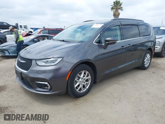 2022 Chrysler Pacifica Touring L z VIN 2C4RC1BG0NR134194, wystawiony jako IAAI lot #42082795 z przebiegiem 98 845 mil mil oraz . Historia ofert i sprzedaży dostępna na DreamBid. Obrazek 18.