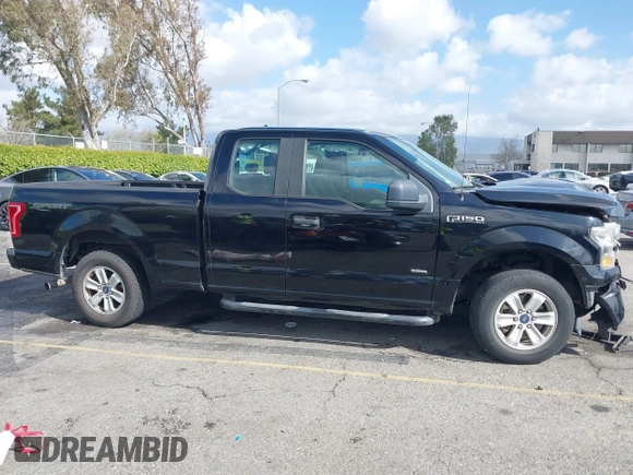 2017 Ford F-150 XL with VIN 1FTEX1CP3HKC18840, listed as a IAAI auction lot 41929464 with 1 mi miles. Bid and sale history available at carsss.com. Image 13.