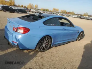2016 BMW M4 with VIN WBS3R9C54GK337731, listed as a Copart auction lot 77007534 with 145,790 mi miles and Clean Title. Bid and sale history available at carsss.com. Image 3.
