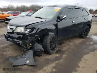 2009 Acura MDX Sport/Entertainment Pkg with VIN 2HNYD28849H505989, listed as a Copart auction lot 46950375 with 141,864 mi miles and Salvage Title. Bid and sale history available at carsss.com. Image 1.