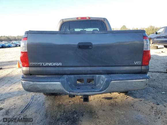 2005 Toyota Tundra SR5 with VIN 5TBET341X5S471653, listed as a Copart auction lot 45062115 with 290,205 mi miles and Salvage Title. Bid and sale history available at carsss.com. Image 6.