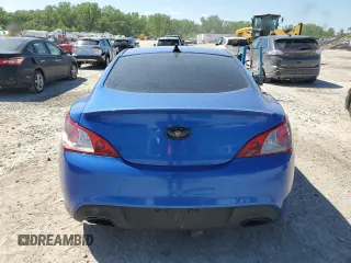 2012 Hyundai Genesis Coupe Premium with VIN KMHHT6KD0CU068823, listed as a Copart auction lot 55527415 with 148,257 mi miles and Clean title. Bid and sale history available at DreamBid. Image 6.