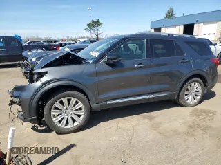 2020 Ford Explorer Limited with VIN 1FMSK8FH9LGB95358, listed as a Copart auction lot 54142345 with 114,135 mi miles and Clean Title. Bid and sale history available at carsss.com. Image 1.