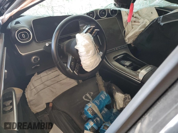 2022 Mercedes-Benz C 300 with VIN W1KAF4GB1NR031574, listed as a Copart auction lot 77118644 with Not Provided miles and Clean Title. Bid and sale history available at DreamBid. Image 8.