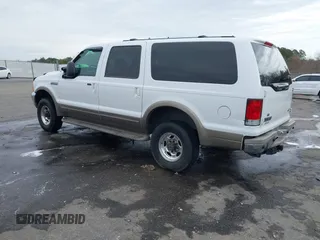 2000 Ford Excursion Limited with VIN 1FMNU43S0YEC77191, listed as a IAAI auction lot 41593538 with 207,847 mi miles and . Bid and sale history available at DreamBid. Image 3.
