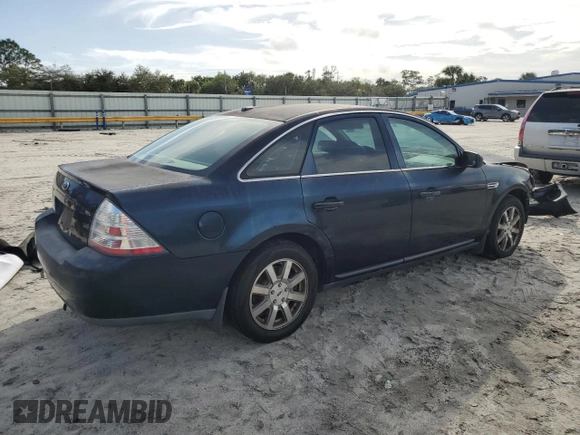 2008 Ford Taurus SEL with VIN 1FAHP24W58G181887, listed as a Copart auction lot 79811954 with 178,850 mi miles and Salvage Title. Bid and sale history available at carsss.com. Image 3.