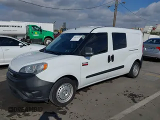 2020 Ram ProMaster City Cargo Van Tradesman with VIN ZFBHRFAB5L6R92698, listed as a IAAI auction lot 41435093 with 48,082 mi miles. Bid and sale history available at carsss.com. Image 17.