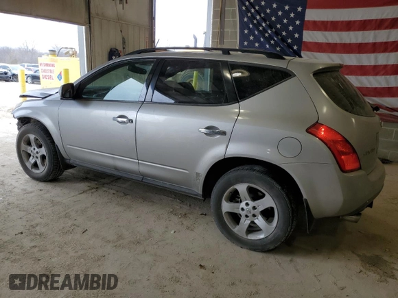 2004 Nissan Murano SE z VIN JN8AZ08W24W322732, wystawiony jako Copart lot #48995645 z przebiegiem 132 402 mil mil oraz Szkoda całkowita • Salvage title. Historia ofert i sprzedaży dostępna na DreamBid. Obrazek 2.