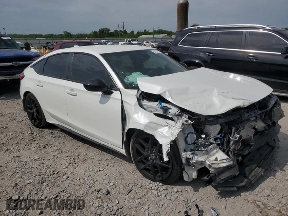 2023 Honda Civic Sport with VIN 19XFL2H82PE001787, listed as a Copart auction lot 54133215 with 13,521 mi miles and Salvage Title. Bid and sale history available at DreamBid. Image 4.