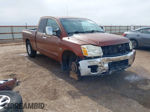 2004 Nissan Titan XE with VIN 1N6AA06A04N508069, listed as a IAAI auction lot 41571931 with 180,119 mi miles. Bid and sale history available at carsss.com. Image 1.