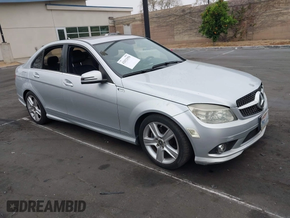 2010 Mercedes-Benz C-Class C 300 Sport with VIN WDDGF5EB3AA405663, listed as a IAAI auction lot 42032950 with 178,381 mi miles. Bid and sale history available at carsss.com. Image 1.