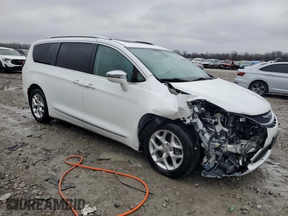 2020 Chrysler Pacifica Limited z VIN 2C4RC1GG6LR130835, wystawiony jako Copart lot #86351384 z przebiegiem 118 001 mil mil oraz Szkody całkowita. Historia ofert i sprzedaży dostępna na DreamBid. Obrazek 4.