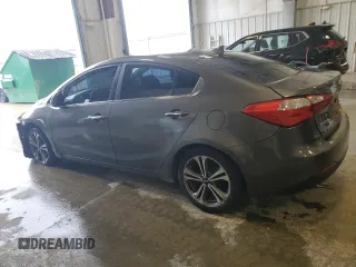2014 Kia Forte EX with VIN KNAFZ4A81E5103141, listed as a Copart auction lot 55464285 with Not Provided miles and Non Repairable. Bid and sale history available at carsss.com. Image 2.