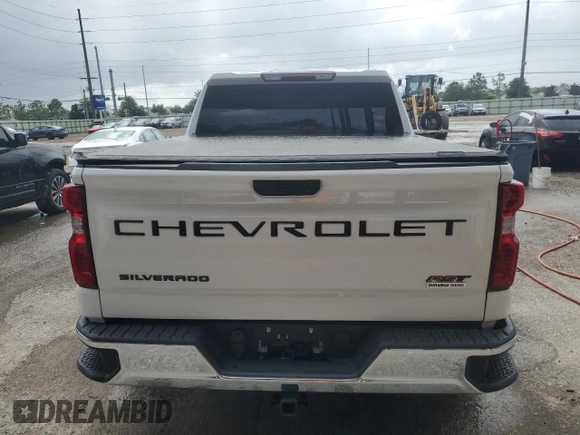 2020 Chevrolet Silverado 1500 LT with VIN 3GCPWCET0LG421797, listed as a Copart auction lot 69507264 with 72,047 mi miles and Non Repairable. Bid and sale history available at DreamBid. Image 6.