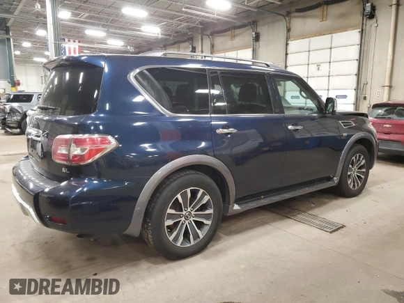 2018 Nissan Armada SV with VIN JN8AY2NC2J9557148, listed as a Copart auction lot 82562224 with 78,780 mi miles and Salvage Title. Bid and sale history available at carsss.com. Image 3.