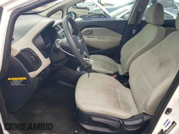 2013 Kia Rio LX with VIN KNADM4A39D6291023, listed as a Copart auction lot 69408964 with 98,709 mi miles and Salvage Title. Bid and sale history available at carsss.com. Image 7.