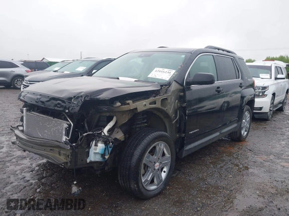 2013 GMC Terrain SLT with VIN 2GKALUEK5D6256780, listed as a IAAI auction lot 42016230 with 45,610 mi miles and . Bid and sale history available at carsss.com. Image 2.
