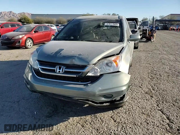 2011 Honda CR-V EX-L with VIN JHLRE4H78BC018462, listed as a Copart auction lot 47017655 with 124,607 mi miles and Salvage Title. Bid and sale history available at carsss.com. Image 12.