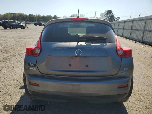 2014 Nissan Juke SV with VIN JN8AF5MR5ET454344, listed as a Copart auction lot 49900585 with 130,207 mi miles and Salvage Title. Bid and sale history available at carsss.com. Image 6.