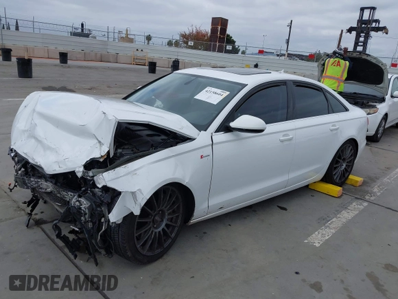 2012 Audi A6 Premium Plus with VIN WAUBGAFC7CN005955, listed as a IAAI auction lot 42158604 with 119,738 mi miles and . Bid and sale history available at DreamBid. Image 17.