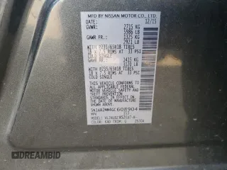 2016 Nissan Pathfinder S with VIN 5N1AR2MM4GC608904, listed as a Copart auction lot 71066324 with 90,727 mi miles and Salvage Title. Bid and sale history available at carsss.com. Image 15.